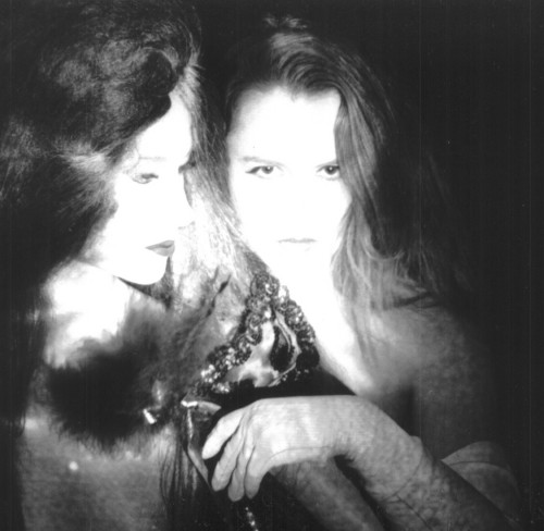 With the mannequin