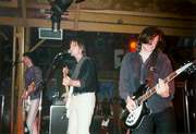 Onstage at Belly Up