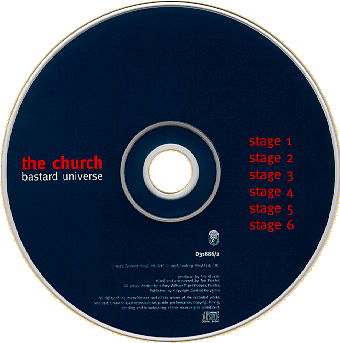The Church - Bastard Universe (Bonus Disc - UK) The Church - Bastard Universe (Bonus Disc - UK)