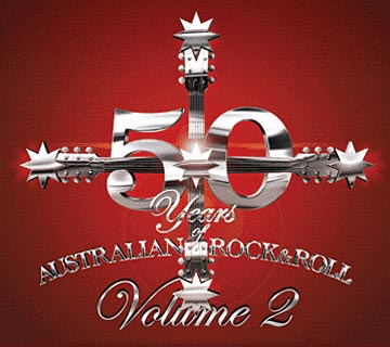 50 Years of Australian Rock & Roll Volume 2 Cover