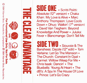 The Clear Advantage - Cover