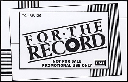 For The Record Cover