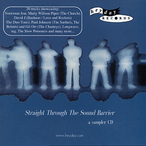 Straight Through The Sound Barrier - a sampler CD Cover