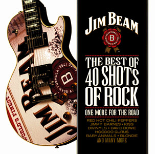 Jim Beam - The Best Of 40 Shots Of Rock: One More For The Road Cover