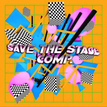 Save The Stage: A Very 80's Comp. Cover