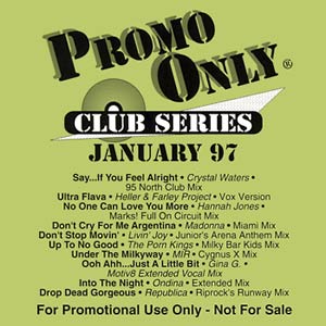 Promo Only: Club Series - January 97 Cover