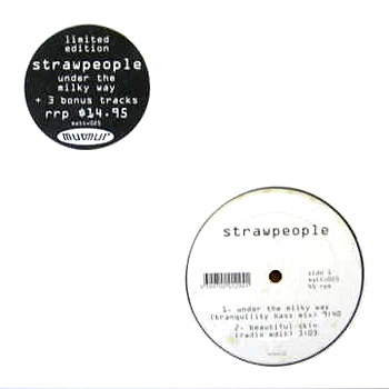 Strawpeople - Under The Milky Way 12inch Cover