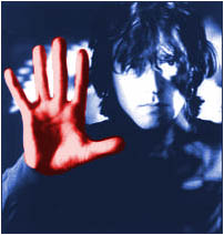 Marty Willson-Piper with red hand