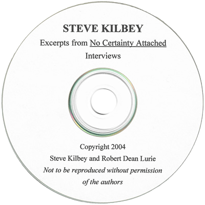 Steve Kilbey - Excerpts from No Certainty Attached Interviews CD