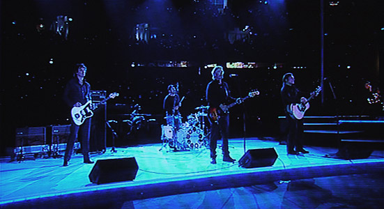 The Church performing at the XVIII Commonwealth Games Opening Ceremony