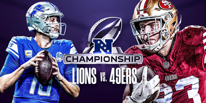 2024 NFC Championship Game Graphic