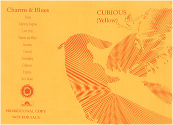 Curious (Yellow) - Charms & Blues Promo Cassette Cover