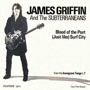 James Griffin & The Subterraneans - Blood Of The Poet Cover