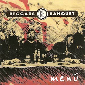 Beggars Banquet Menu Cover