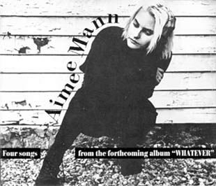 Aimee Mann - Whatever Pre-Release Promo EP Cover