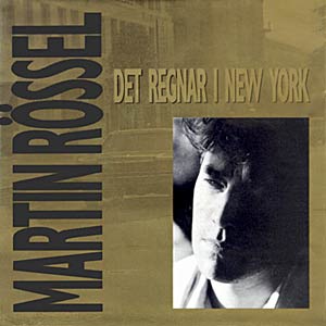 Martin Rossel - Det Regnar I New York Cover
