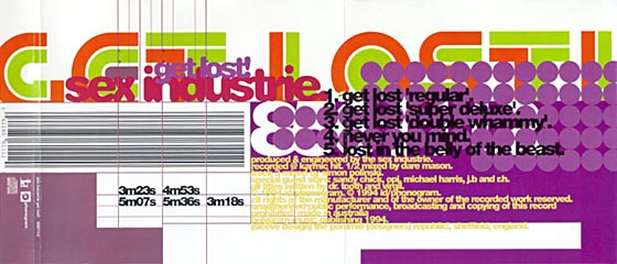 Sex Industrie - Get Lost! Cover