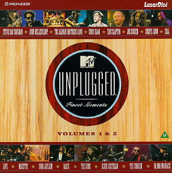 MTV Unplugged Finest Moments LaserDisc UK Cover