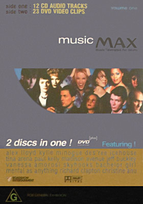 Music Max Volume One DVDplus Cover